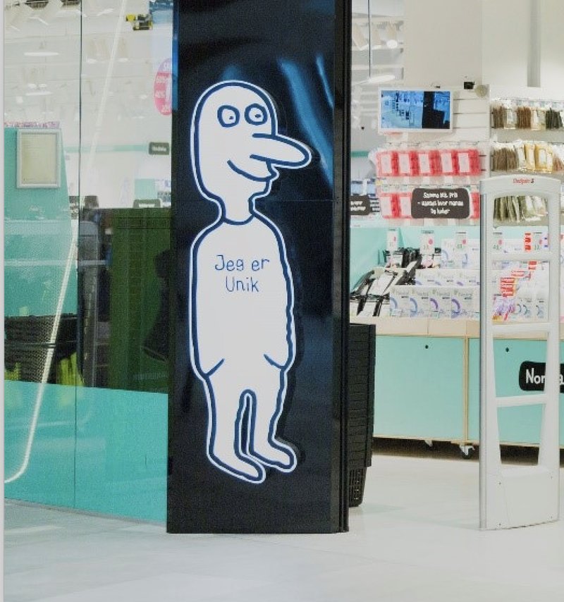 Normal slog upp dörrarna till sin allra första butik 2013. Den är belägen i den danska staden Silkeborg. Foto: Pressbild Normal Normal slog upp dörrarna till sin allra första butik 2013. Den är belägen i den danska staden Silkeborg. Foto: Pressbild Normal
